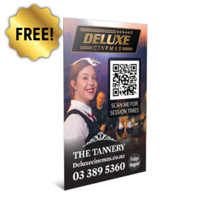Free Deluxe Fridge Magnet