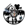 Cinema Vinyl Wall Clock