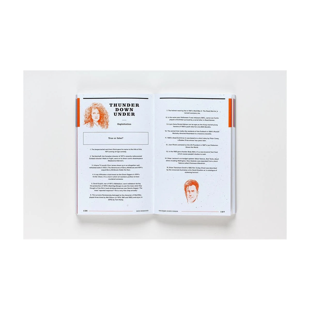 The Movie Quiz Book interior: Thunder Down Under quiz questions
